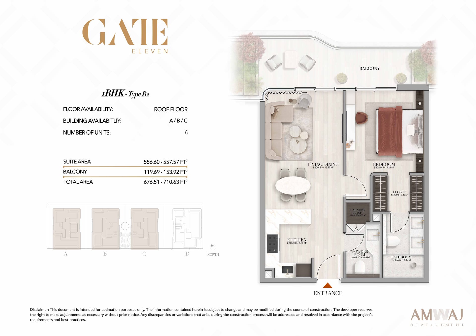 1 Bedroom - View 4